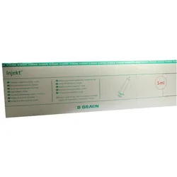 B. Braun Injekt Einmalspritzen Luer Lock LL 100 Stück - 5 ml 100X5 ml