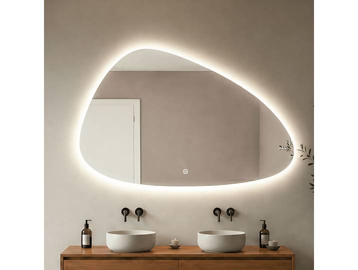 Lomazoo Miroir Alicante Led 140x85 Cm Asymétrique