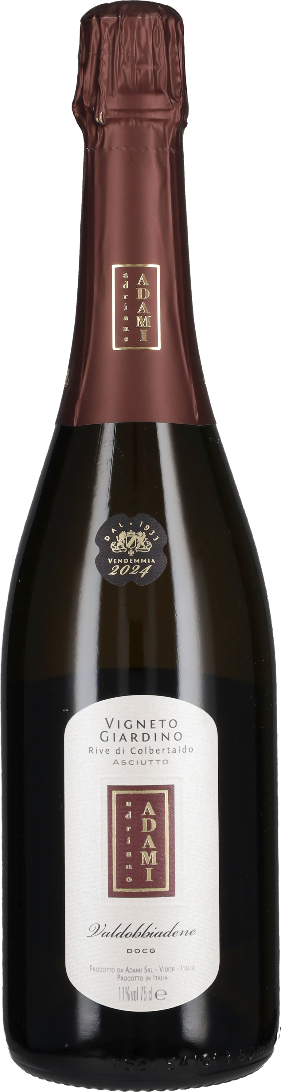 Adami Prosecco di Valdobbiadene Dry 'Vigneto Giardino - Rive di Colbertaldo'