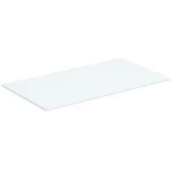 Ideal Standard Holzkonsole TONIC II, f. WTUS 800mm, 802x444x12mm, Hgl. weiß lackiert, R4322WG R4322WG