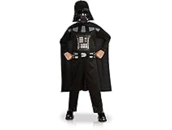 RUBIE'S Star Wars Officiel - Déguisement Entrée de Gamme Dark Vador (Enfant) - Taille 7-8 ans