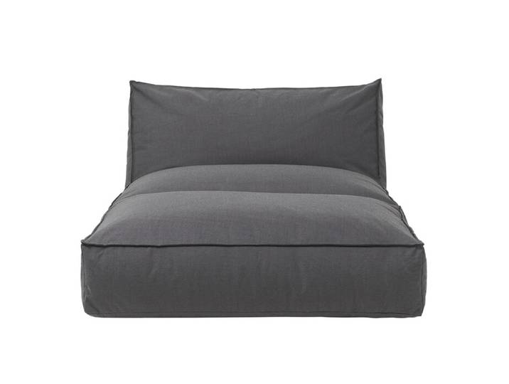 Gartenliege Stay Blomus grau, Designer Kaschkasch, 120x25 cm