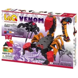 LaQ Japanischer pädagogischer Konstrukteur Animal World VENOM – die giftigsten Tiere in einem Set. 330 T