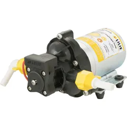 LILIE Membranpumpe Classic WeißGELB Trinkwasserpumpe LP471 24V 3,1 bar 7,5 l/min