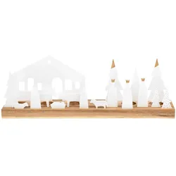 Räder, Kerzenständer, Xmas Krippe