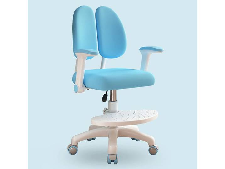 Chaise bureau enfant ergonomique reglable pour ecole et maison avec dossier orthopedique et hauteur ajustable pour posture correcte