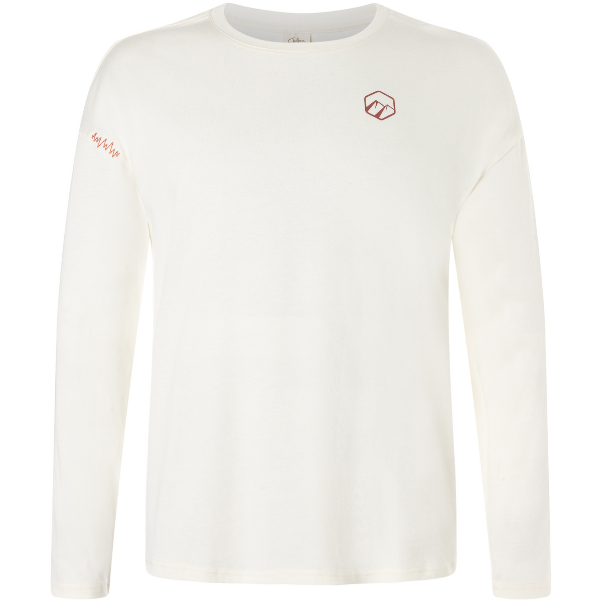Chillaz Herren Bergzeit Tasmanien Game of Peaks Longsleeve (Größe S, creme)