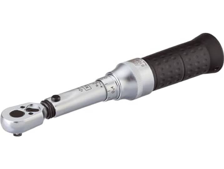 HAZET clé dynamométrique 6108-1CT I déclenchement automatique à course courte I précision ± 2% I 2-10 Nm I sortie : 1/4 pouce I cliquet réversible convivial