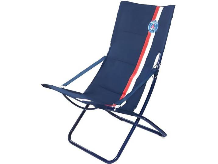 Chilienne pliable - Chaise d'extérieur - Paris Saint Germain - Bleu