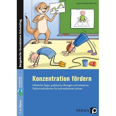 Konzentration fördern, Set von Johanna Schnabel,Elke Voto, Persen Verlag in der AAP Lehrerwelt GmbH, 978-3-403-20480-0