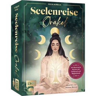 Orakel-Kartenset: Seelenreise Orakel | Stelle dich den Aufgaben deines Lebens und werde zu deinem authentischsten Selbst, Gebundene Ausgabe von Julia