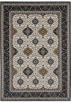 Style Haven Victoria Panel Medallions Red/ Navy Area Rug