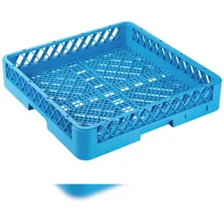 GastroHero Besteck Spülkorb 500x500 mm Feinmaschig Blau Universal Spülkorb Gewerbespülmaschine ohne Aufteilung