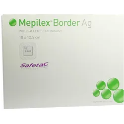 Mepilex Border Ag Schaumverb.10x12,5 cm 5 St