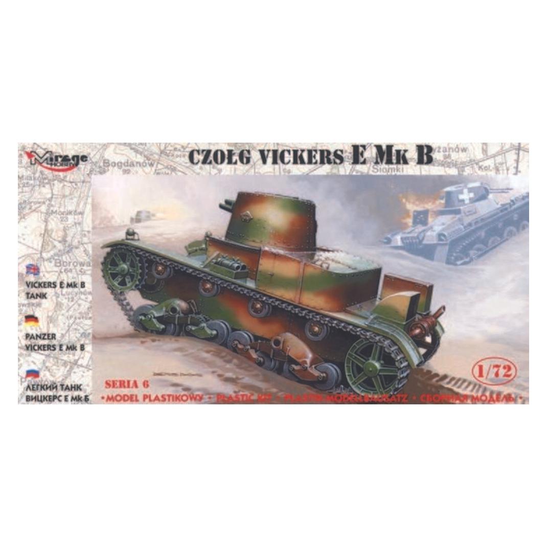 Mirage Hobby Panzer Vickers E Mk B (726004)