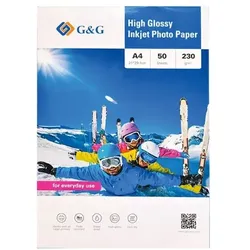 G&G Fotopapier »High Glossy Inkjet« A4 230 g/m2 50 Blatt