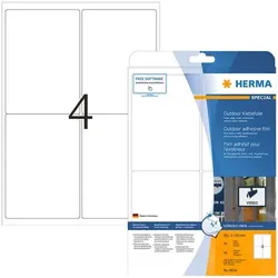 Herma Outdoor Folien-Etiketten »9534« weiß