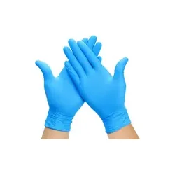 Nitril Blau Einmalhandschuhe puderfrei | 100 Stück XL