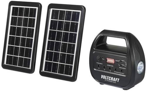 VOLTCRAFT VC-PS15000-Solar VC-14297675 Solar-Powerbank Ladestrom Solarzelle 0.51A 3W 15000 mAh