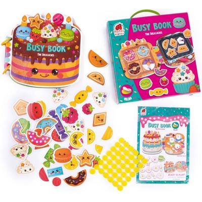 Lernspiel Roter Käfer Busy Book mit Klettverschluss Die Leckereien RK1170-03