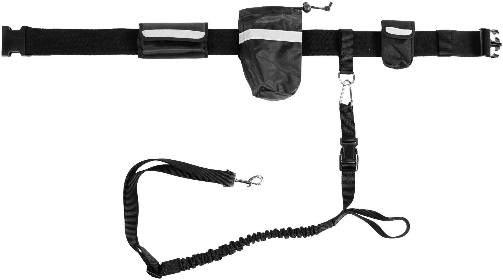 Hundeleine SWISSPET, schwarz, B:4cm, Nylon, Leinen, Hundeleine schwarz L/B: 4cm