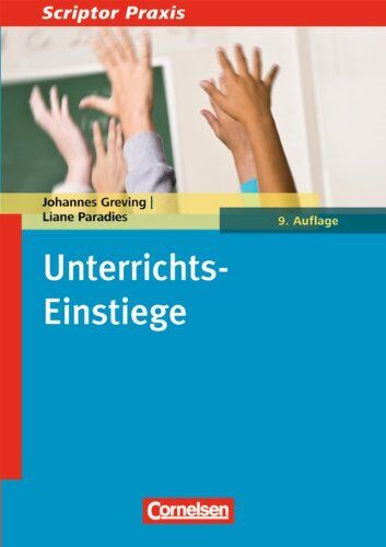 Johannes Greving - Scriptor Praxis: Unterrichts-Einstiege: Buch - Preis vom 14.10.2026 23:07:16 h