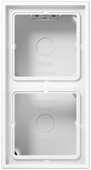 Jung AP-Cap 2 voies cadre moulé LS 582 A WW (LS582AWW)