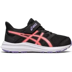 ASICS Kinder Laufschuhe JOLTTM 4 PS, Größe 27 in Schwarz BLACK/PAPAYA