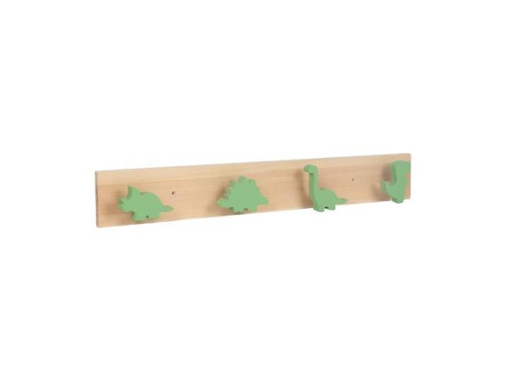 Relaxdays Kindergarderobe 4 Haken Dino