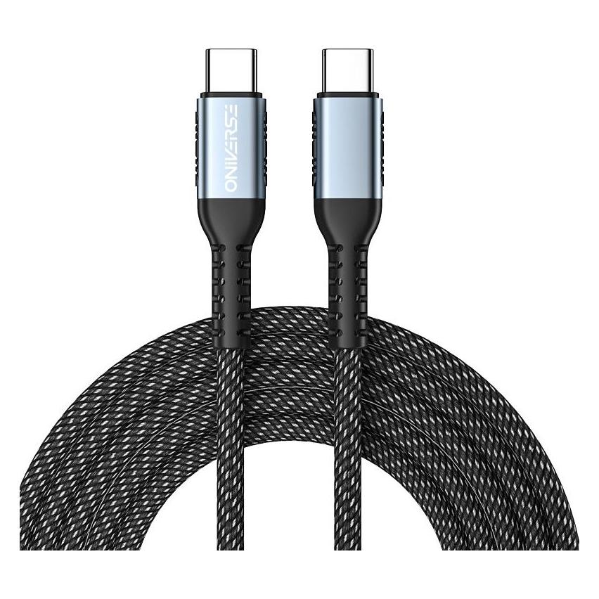 Oniverse Usb-C To Usb-C 100W Fast Charging Cable, 2 M - Black (2 m, USB 2.0, 100 W) (ONICAB4-CTYPEC3-100W)