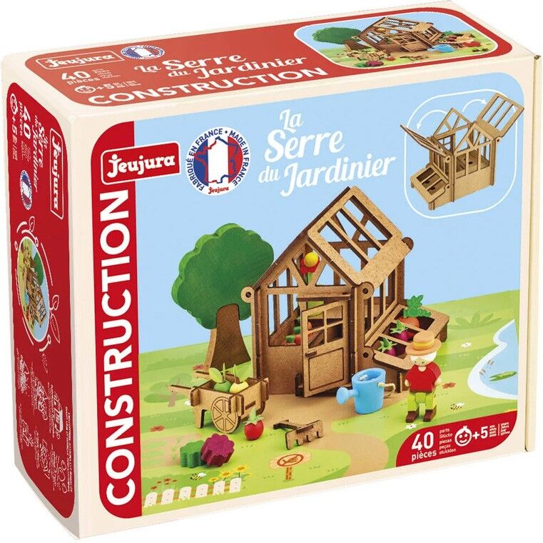 La Serre du Jardinier 40 pcs - Jeujura