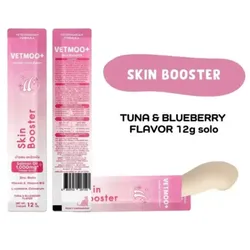 MOOCHIE VETMOO+ Skin Booster 12g zur Verbesserung der Gesundheit der Haut und des Fells Ihrer Katze
