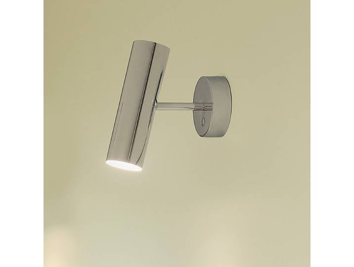 Applique murale Mib 10 x 20 x 17cm Argenté/Argenté Matériau : Métal Surface en métal : Chromé Type de métal : Chrome GU10