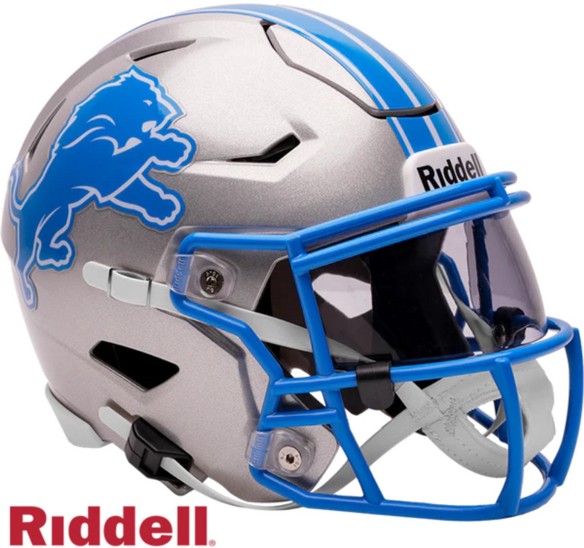 Riddell Speedflex Midi NFL Replica Helmet Detroit Lions voor volwassenen