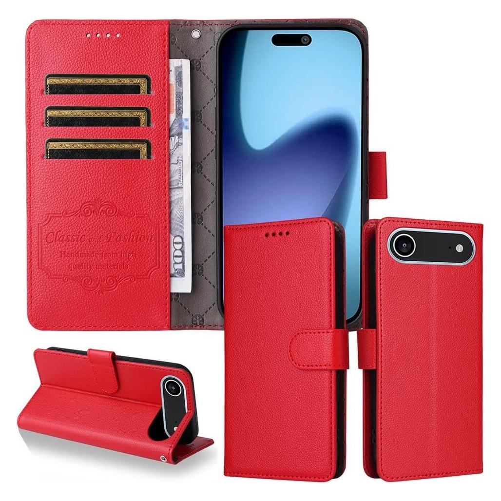 Cover-Discount Lederoptik-Hülle mit strukturierter Oberfläche (Apple iPhone Air) (61210580)