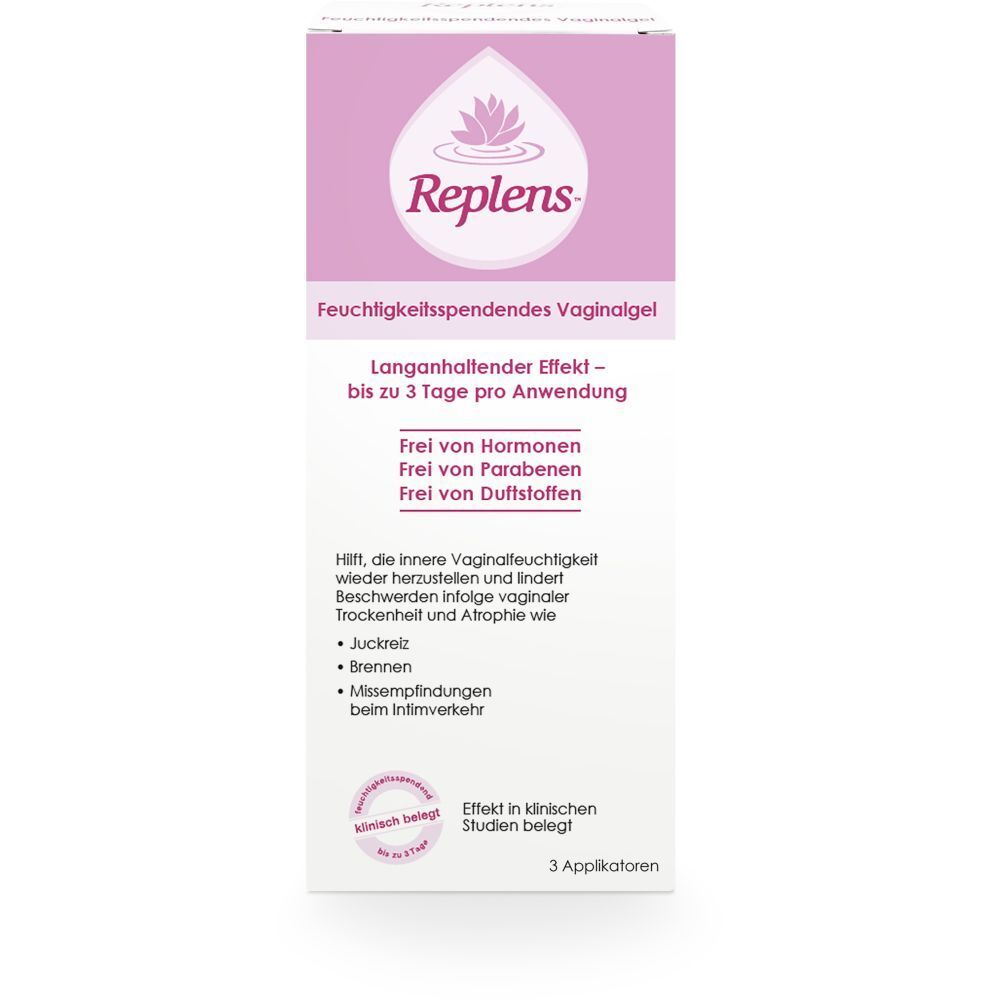 Replens Vaginalgel vorgefüllte Applikatoren 3 St