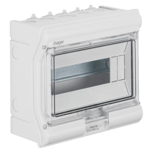 Hager HAG VE110PN Vector IP65, 10 PLE, UV-stabil, LE (VE110PN)