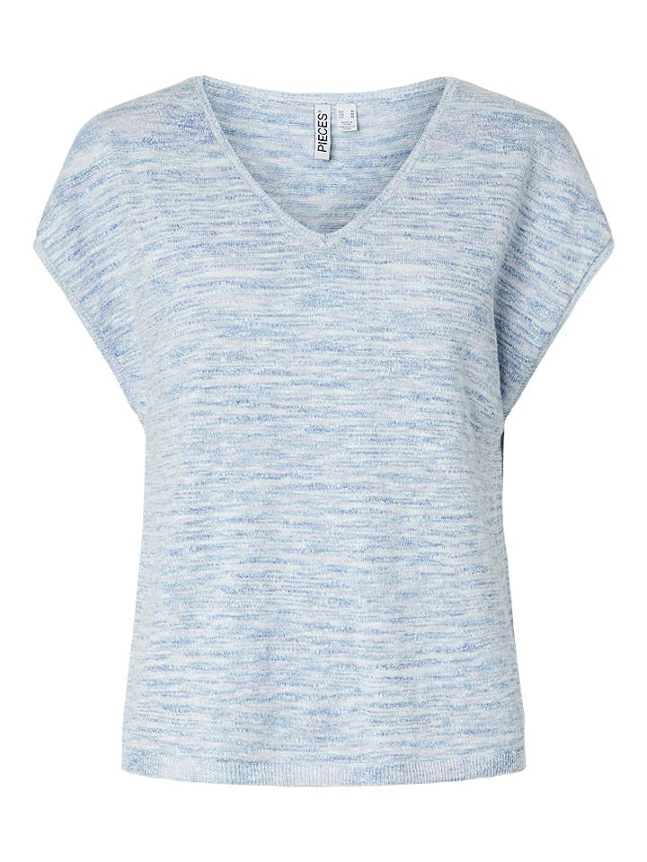 Pieces Pullover in Hellblau - XS