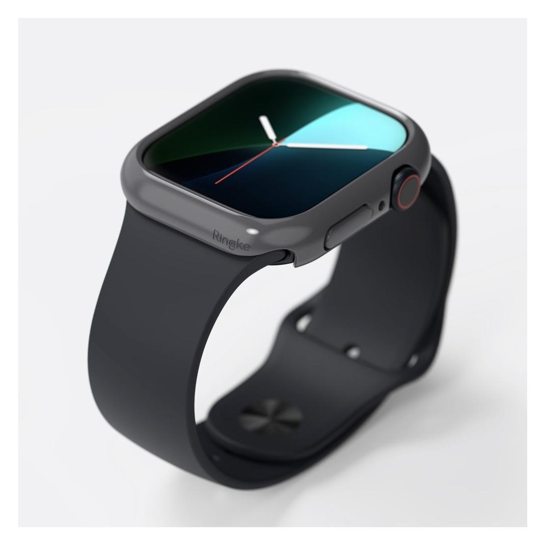 Ringke Slim 2-pack Case for Apple Watch 10 46mm - Clear and Matte Black (26308-0)
