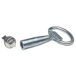 ABB AR831008 Schloss-Einsatz Doppelbart 3mm, inklusive Schlüssel für ARIA