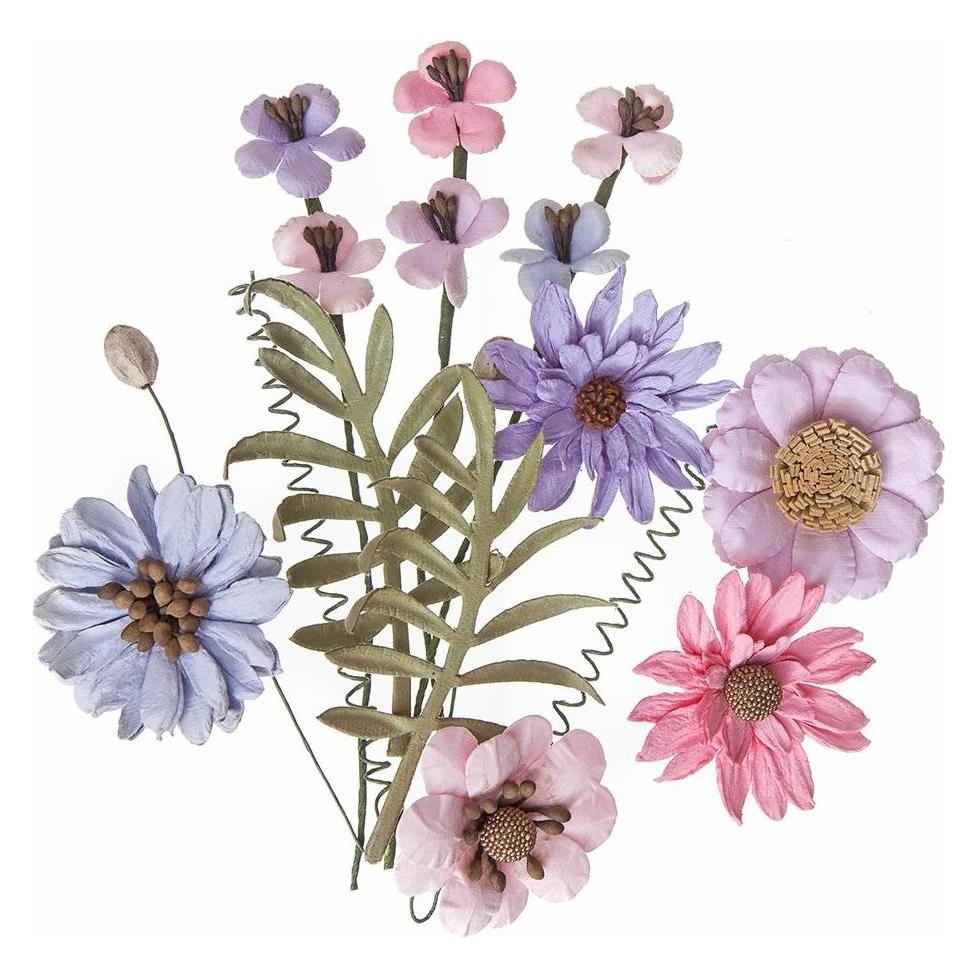 Partydeco Fertige Papierblumen, 12 Stk (12 Stk.) (54619376)