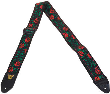 Ernie Ball Spanish Rose Jacquard Strap Spanish Rose