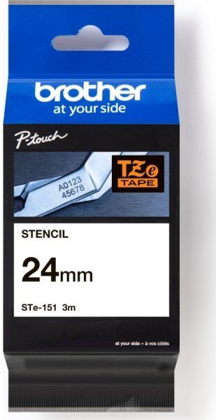 Brother Ste-151 Stencil/elektrolyse Tape, 24mm