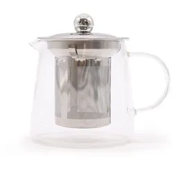 Glass Infuser Teapot - Flask Shape - 350ml