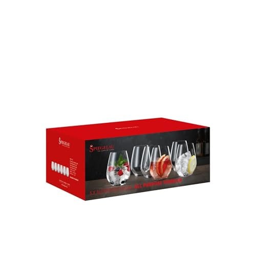 Spiegelau Authentis Casual rodewijnglas 46 cl, 6-pack, Helder