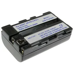 Akku für Sony -NP-F10, Typ NP-FS11, NP-F10, anthrazit, 1500 mAh