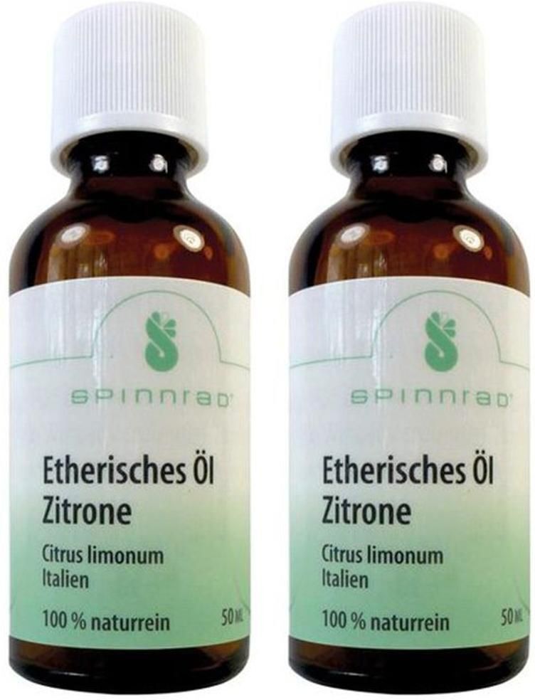 Spinnrad Ätherisches ÖL Zitrone Italien 2x 2x50 ml Öl