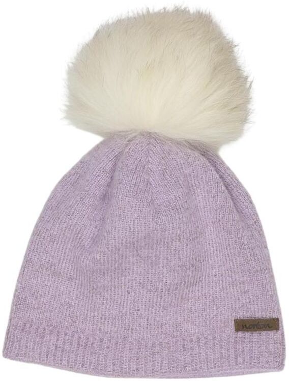 Symantec norton Damen Hut oder Mütze, Flieder, Gr. Onesize, Mohair - Second Hand