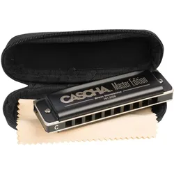 Cascha HH 1630 (Mundharmonika, Diatonisch), Blasinstrumente, Schwarz