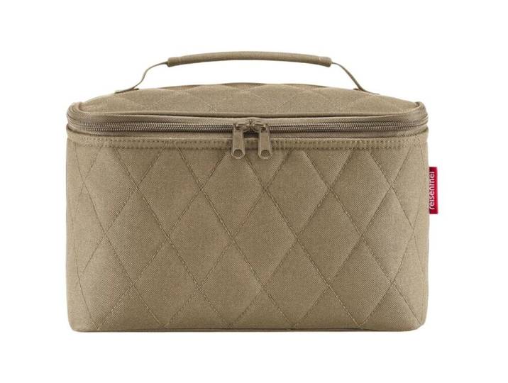Kulturtasche Reisenthel Rhombus Olive Polyester B 28 H 17 cm - Kulturtasche